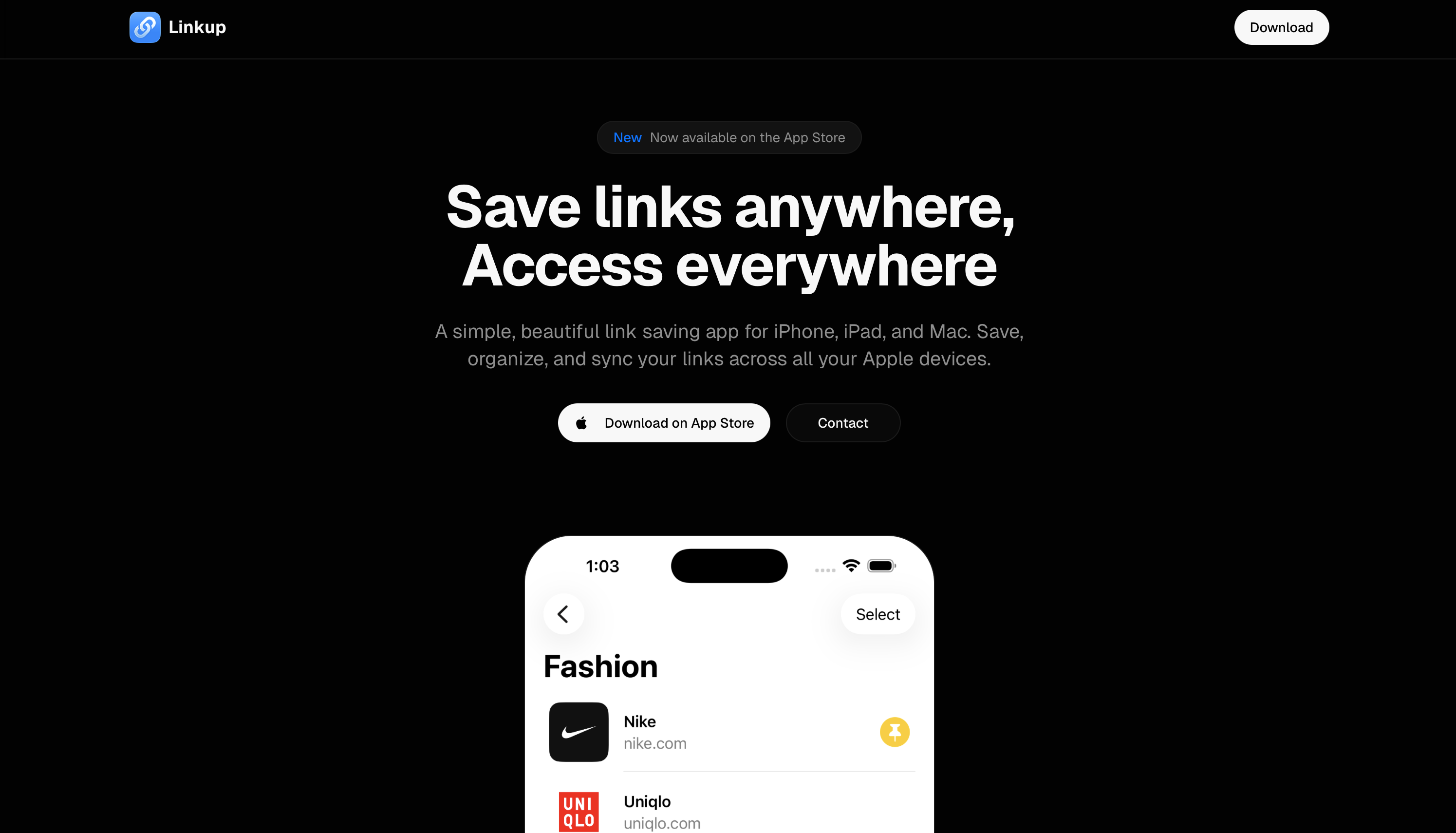 Save With Link Links - Save URLs from Anywhere